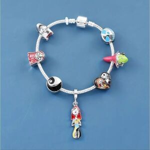 Nightmare Before Christmas Charm Bracelet Sally